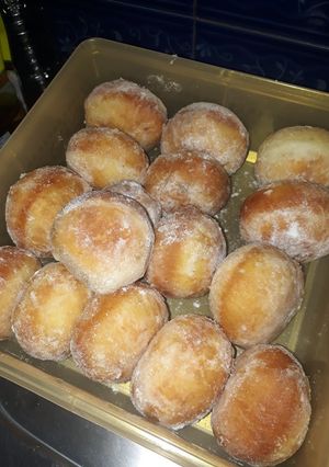 Foto resep Donat salju isi coklat