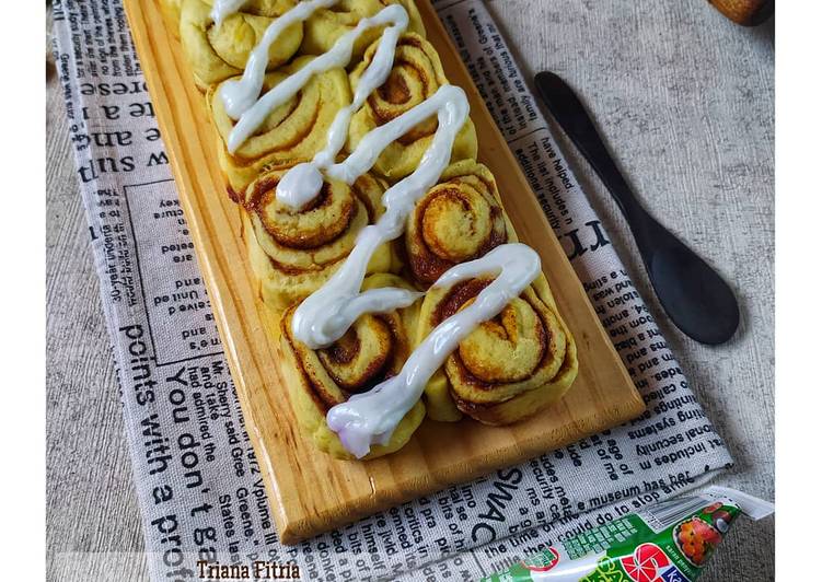 Anti Ribet, Membuat Cinnamon roll (eggles non diary) Farah Quinn