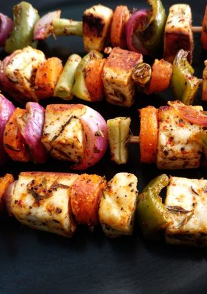 A picture of Healthy Grilled Vegetables.
