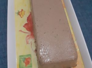 Una foto de Paté de hígado o Terrina de hígado