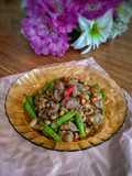 Tumis Hati Ayam Dengan Kacang Sayur