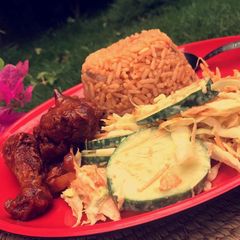 A picture of Party Jollof Rice.