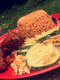 A picture of Party Jollof Rice.