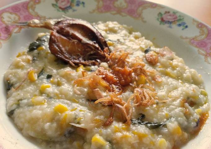 Cara Gampang Menyiapkan Bubur menado yang kalem 😀, Menggugah Selera