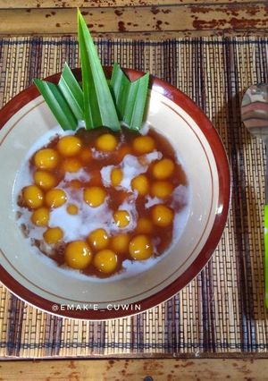 Foto resep Bubur Biji Salak Ubi Kuning