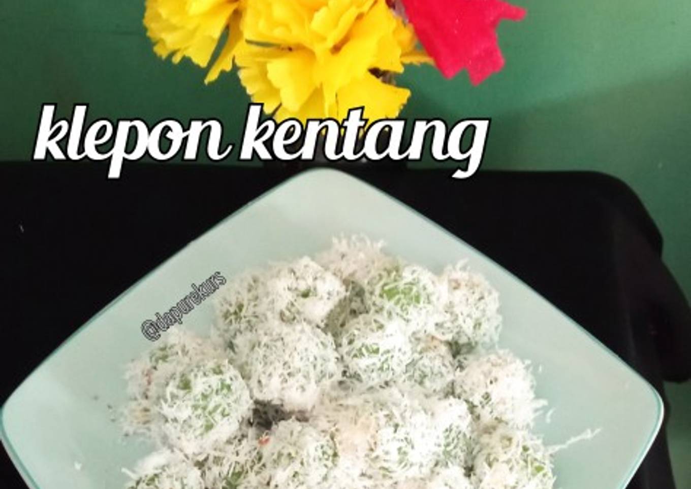 Klepon kentang
