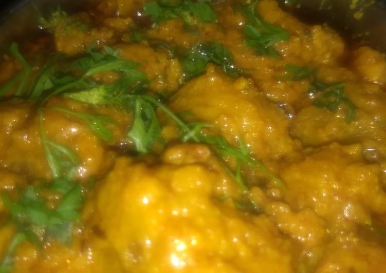 Recipe of Ultimate Besan ke Gatte (बेसन के गट्टे)