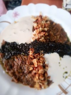عکسی از دستور حلیم بادمجان