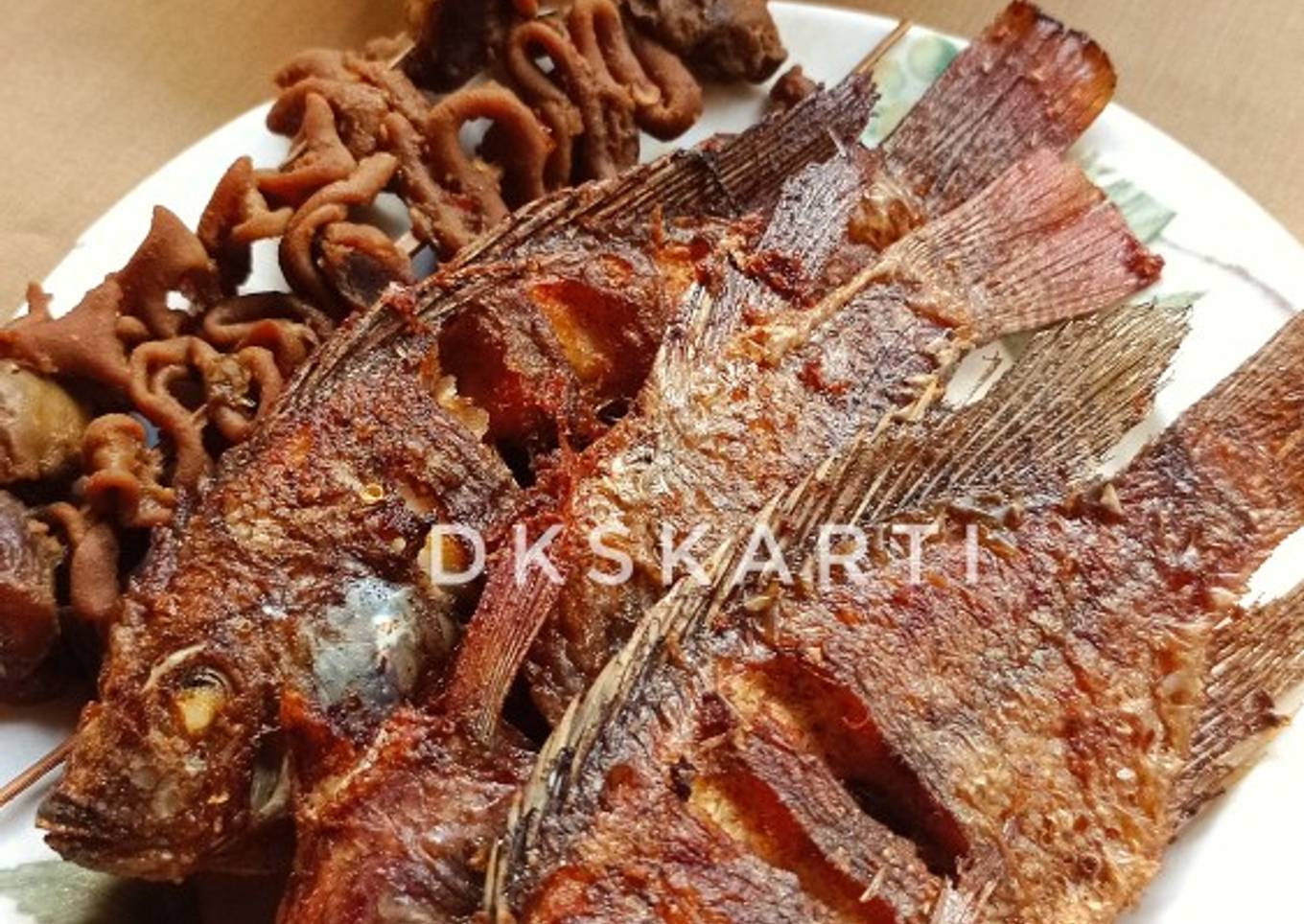 Mujaer goreng sederhana