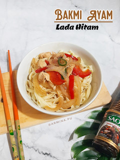 Foto resep Bakmi Ayam Lada Hitam