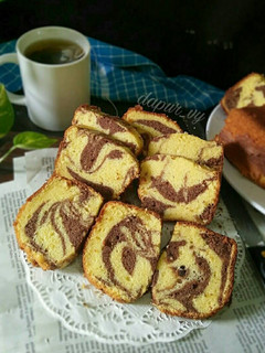 Foto resep Bolu Marmer a.k.a. Marmer Cake LawThomaz no BP no SP (#pr_bolu)