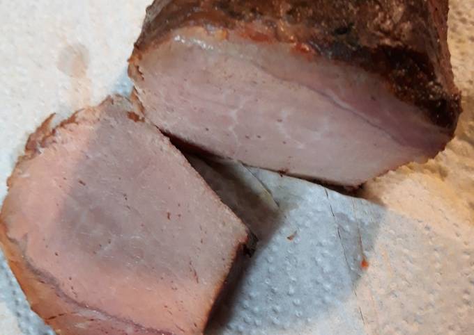 Homemade Canadian Bacon