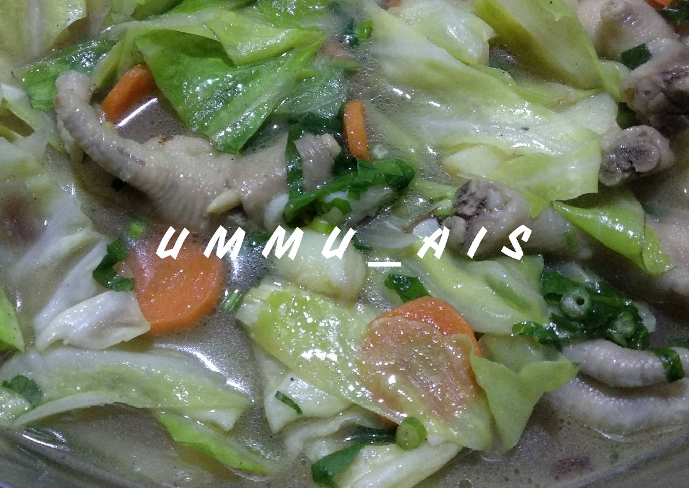 Sop Ceker Simpel
