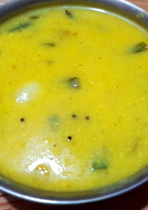 A picture of Green onion kaddi.