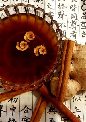 Zdjęcie przepisu Sujeonggwa - tradycyjny koreański napój.