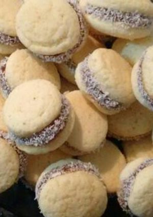 Una foto de Alfajores de Maicena
