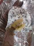 Helado de banana con yogur griego y chía