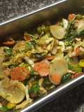 Salteado de verduras
