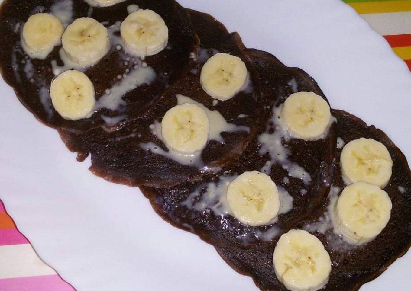 Chocolate pancakes 6