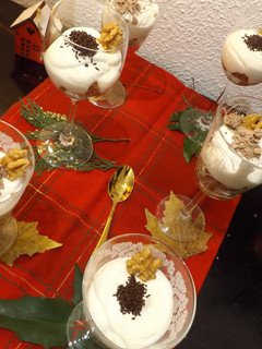 Una foto de Postre de manzanas caramelizadas