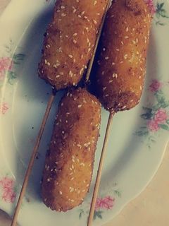 صورة لوصفة هوت دوغ بطريقة ممتعة 😜💙