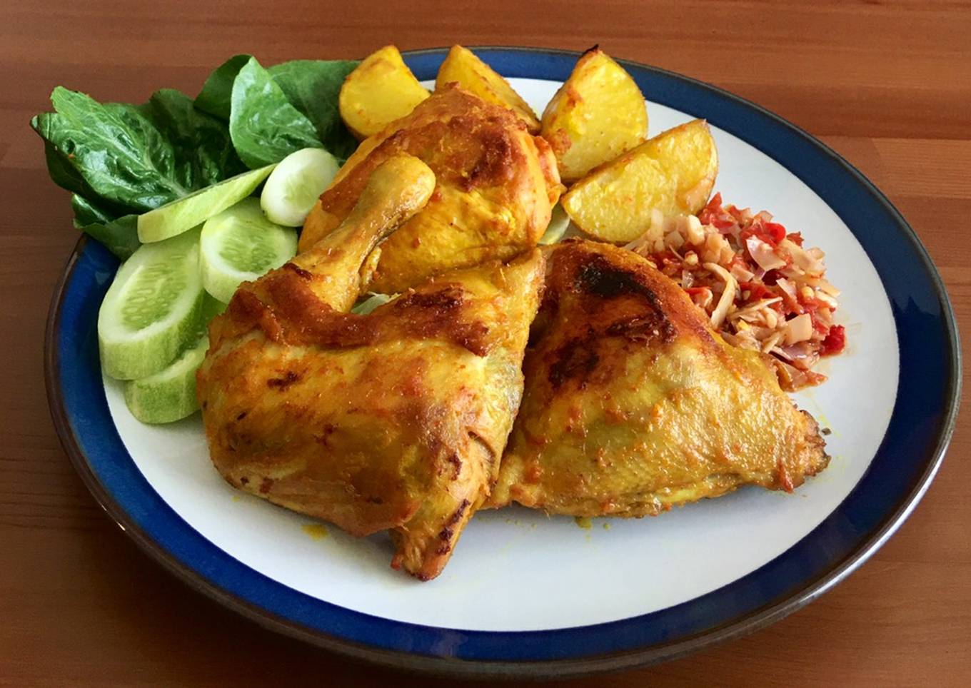 Ayam bakar padang