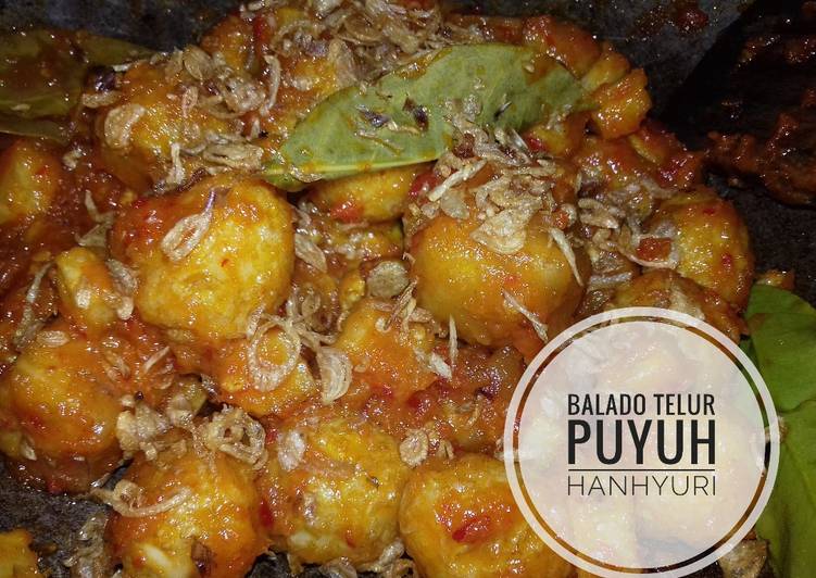 Balado telur puyuh&kentang