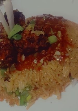 મંચુરિયન રાઈસ (Manchurian Rice Recipe In Gujarati) રેસીપી મુખ્ય ફોટો