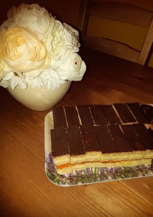 Mézes-krémes recept fotója