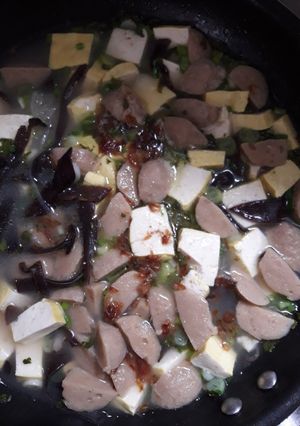 Foto resep Soup bakso jamur kuping