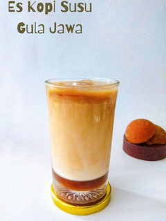 Foto resep Es Kopi Susu Gula Jawa