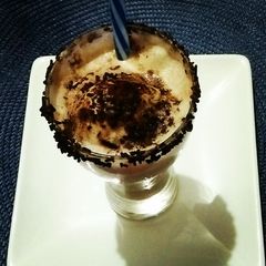 A picture of Cold Coffee😋🍺.