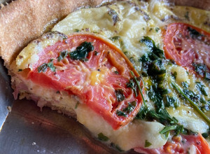 Una foto de Masa de tarta salada integral