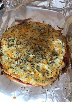 Una foto de Pizza de queso para el #Diadelapizza