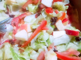 Ensalada César de fruta y verdura