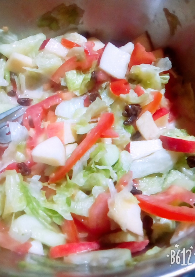 Una foto de Ensalada César de fruta y verdura