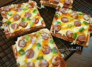 Gambar Mini Pizza(Roti Gardenia)