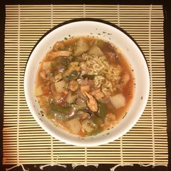 A picture of Seafood Soup.