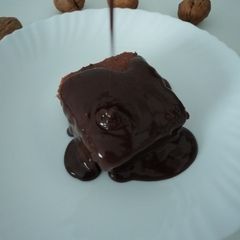 A picture of Walnut Brawnies without egg.