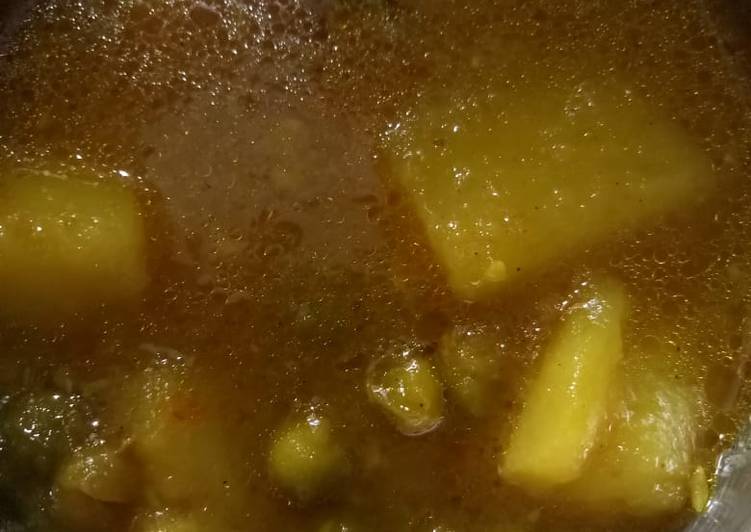 How to Prepare Quick Aloo matar veg