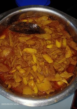 এঁচোড়ের ডালনা(enchorer dalna recipe in Bengali) রেসিপির প্রধান ছবি