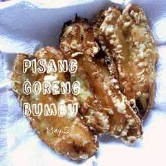 A picture of Pisang Goreng Bumbu.