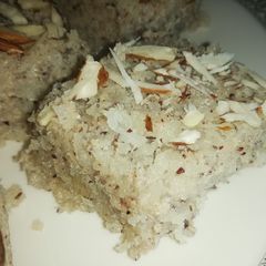 A picture of Coconut Barfi.