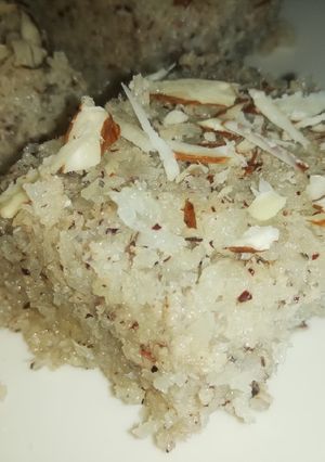 A picture of Coconut Barfi.