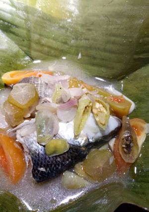 Foto resep Garang Asem Bandeng Kukus