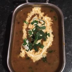 A picture of Daal makhni.