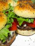 Hamburguesas Caseras con pan casero 🇨🇱