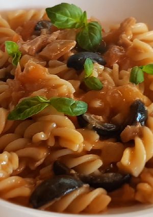 Foto principal de Pasta con crema de marisco