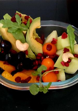A picture of My Healthy Mixed Fruit & Veg Delight 😍.