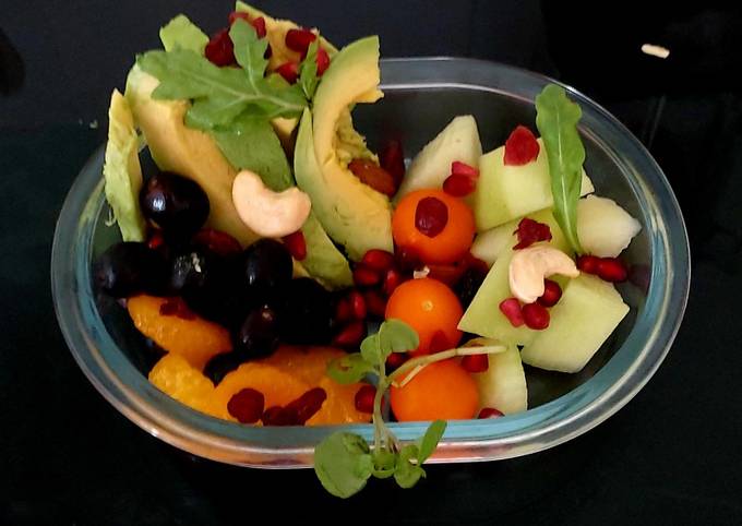 Recipe of Speedy My Healthy Mixed Fruit &amp; Veg Delight 😍